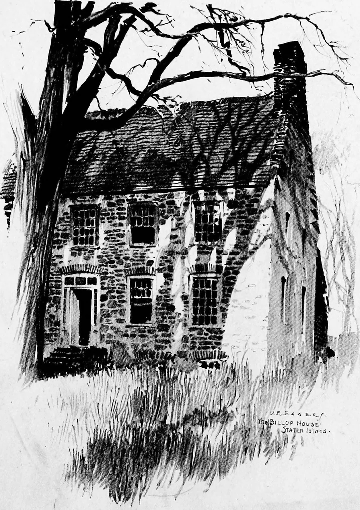 An illustration from Sketches of early American architecture, 1922, leaf 78