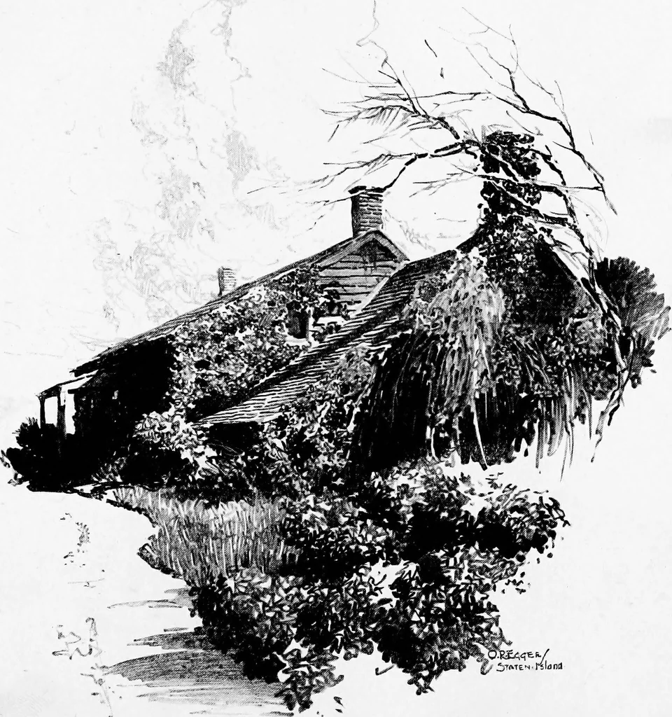 An illustration from Sketches of early American architecture, 1922, leaf 86