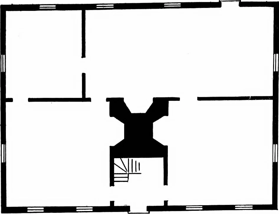 An illustration from New homes under old roofs, 1916, leaf 26