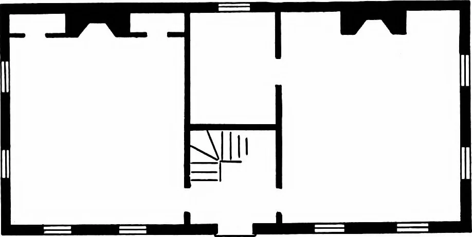An illustration from New homes under old roofs, 1916, leaf 26