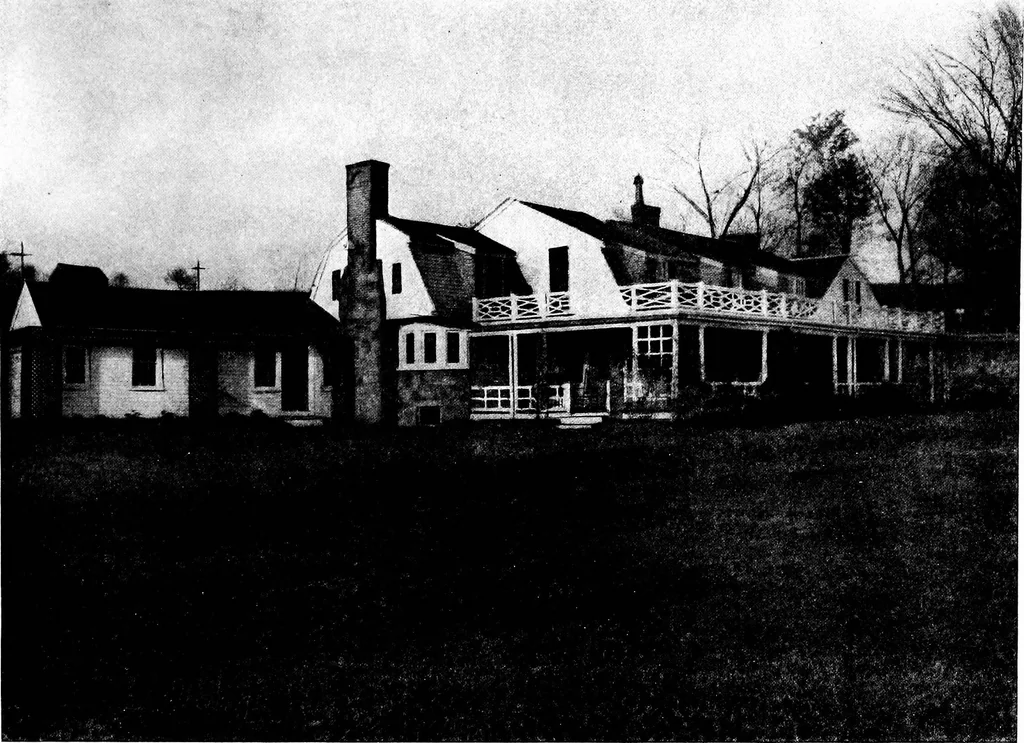 An illustration from New homes under old roofs, 1916, leaf 30
