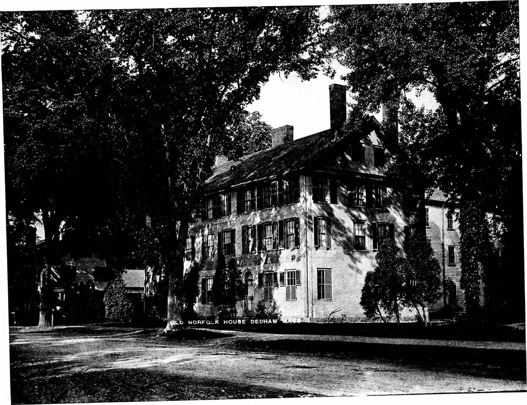 An illustration from New homes under old roofs, 1916, leaf 31