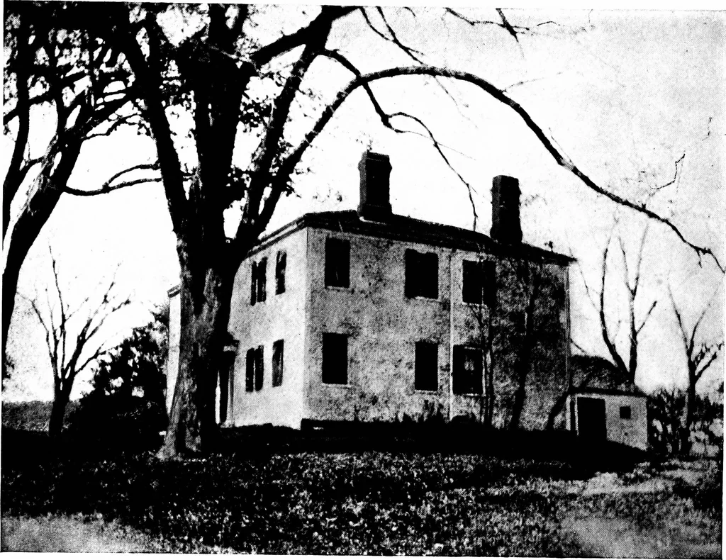 An illustration from New homes under old roofs, 1916, leaf 35