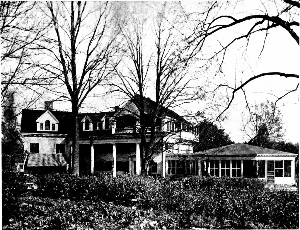 An illustration from New homes under old roofs, 1916, leaf 40