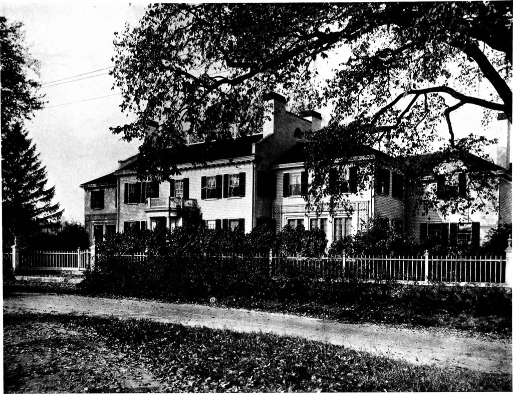 An illustration from New homes under old roofs, 1916, leaf 44