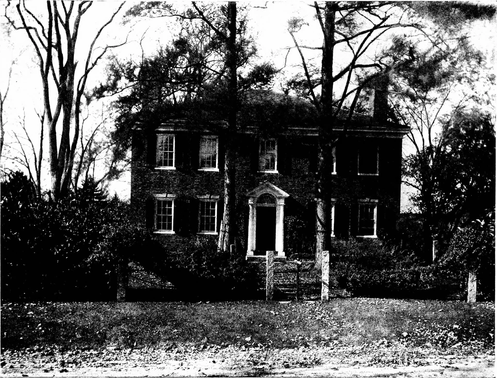 An illustration from New homes under old roofs, 1916, leaf 5