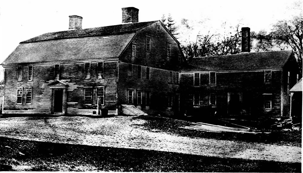 An illustration from New homes under old roofs, 1916, leaf 53