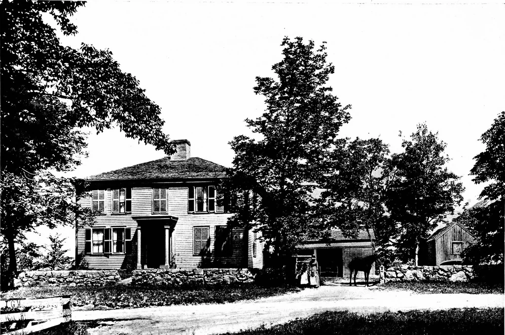 An illustration from New homes under old roofs, 1916, leaf 59
