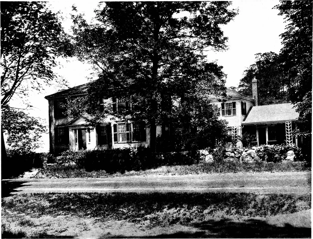 An illustration from New homes under old roofs, 1916, leaf 60