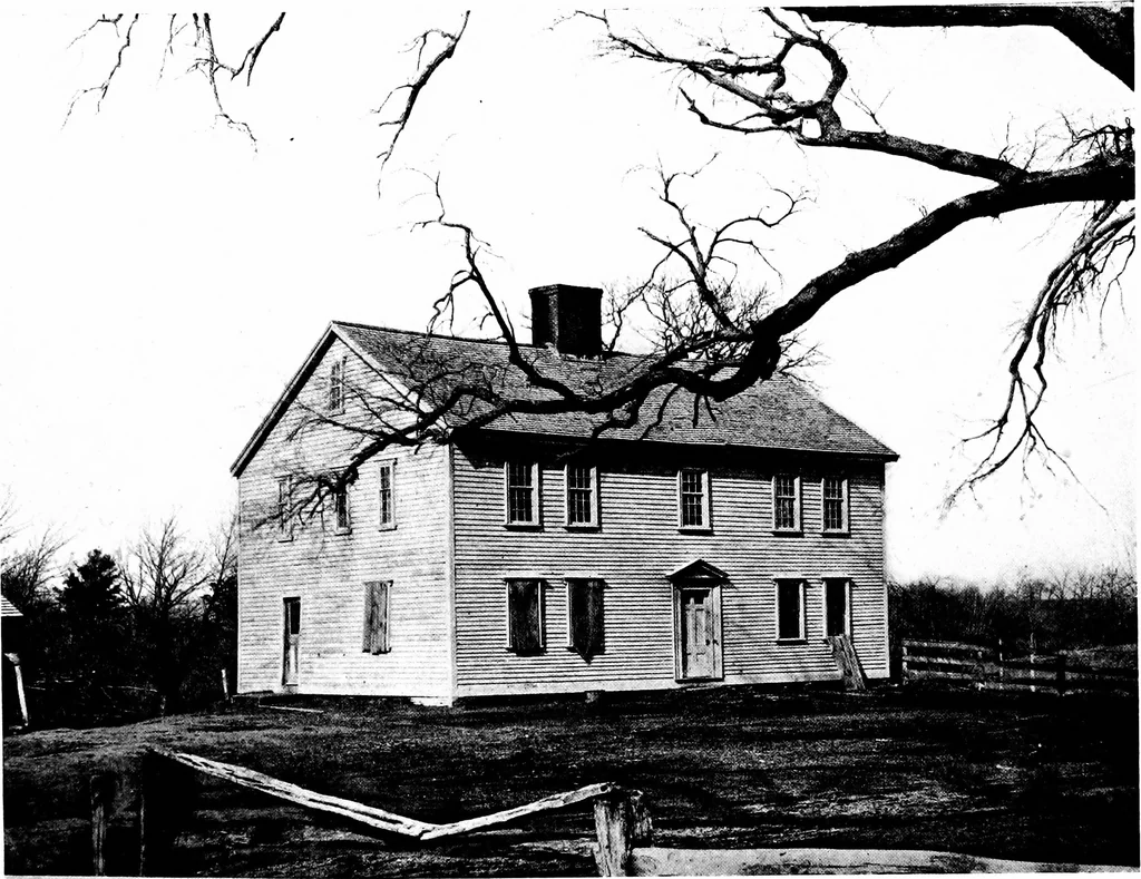 An illustration from New homes under old roofs, 1916, leaf 61
