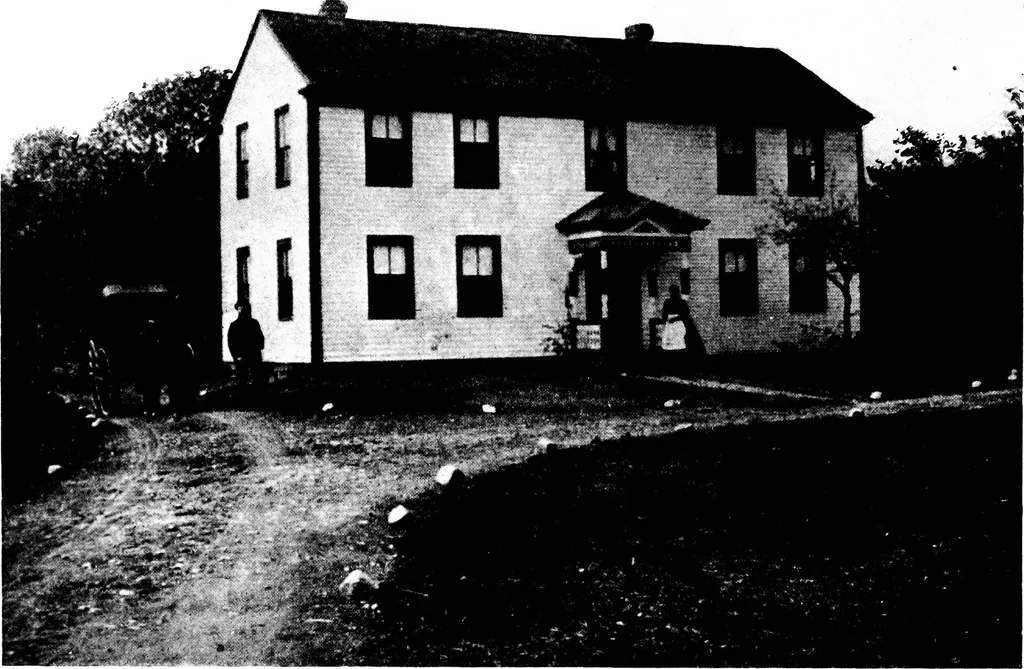 An illustration from New homes under old roofs, 1916, leaf 63