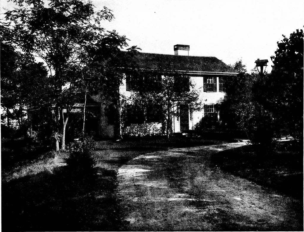 An illustration from New homes under old roofs, 1916, leaf 64