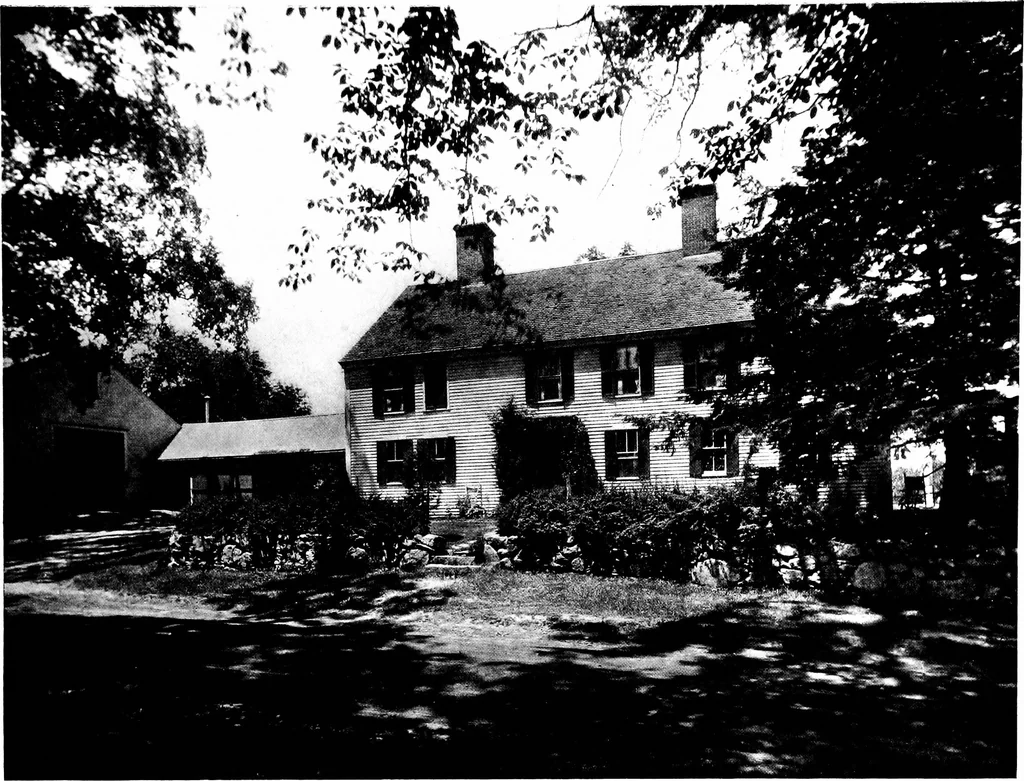 An illustration from New homes under old roofs, 1916, leaf 66