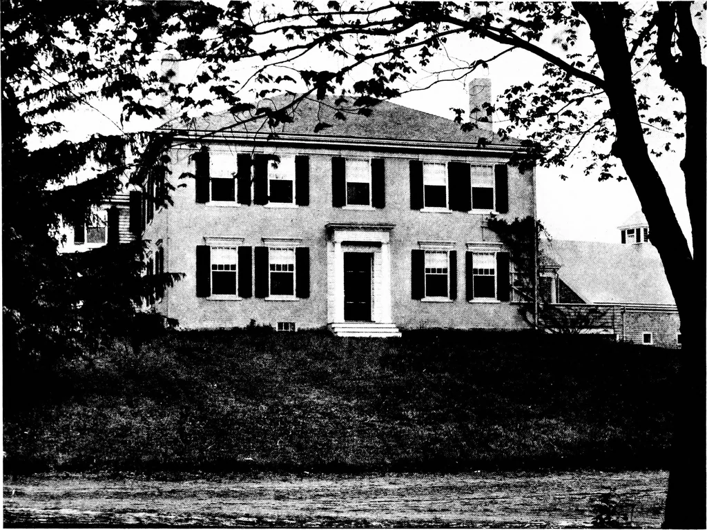 An illustration from New homes under old roofs, 1916, leaf 67