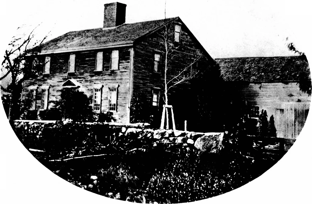 An illustration from New homes under old roofs, 1916, leaf 71