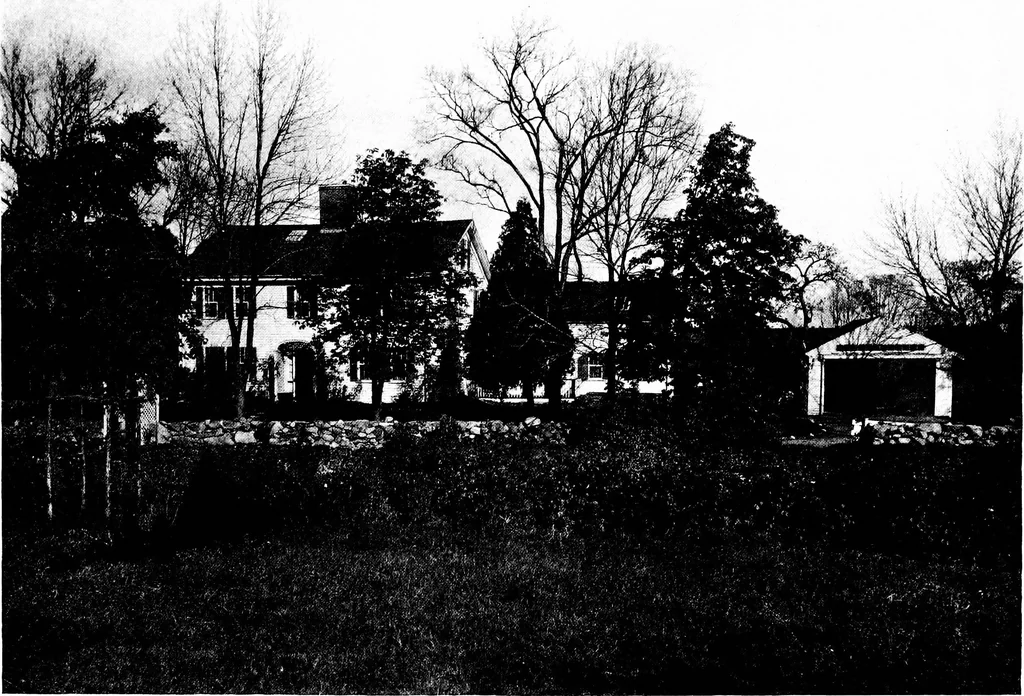 An illustration from New homes under old roofs, 1916, leaf 72