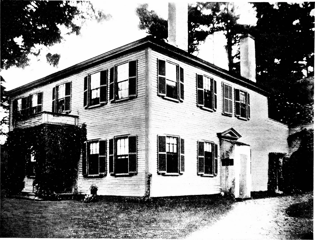 An illustration from New homes under old roofs, 1916, leaf 73