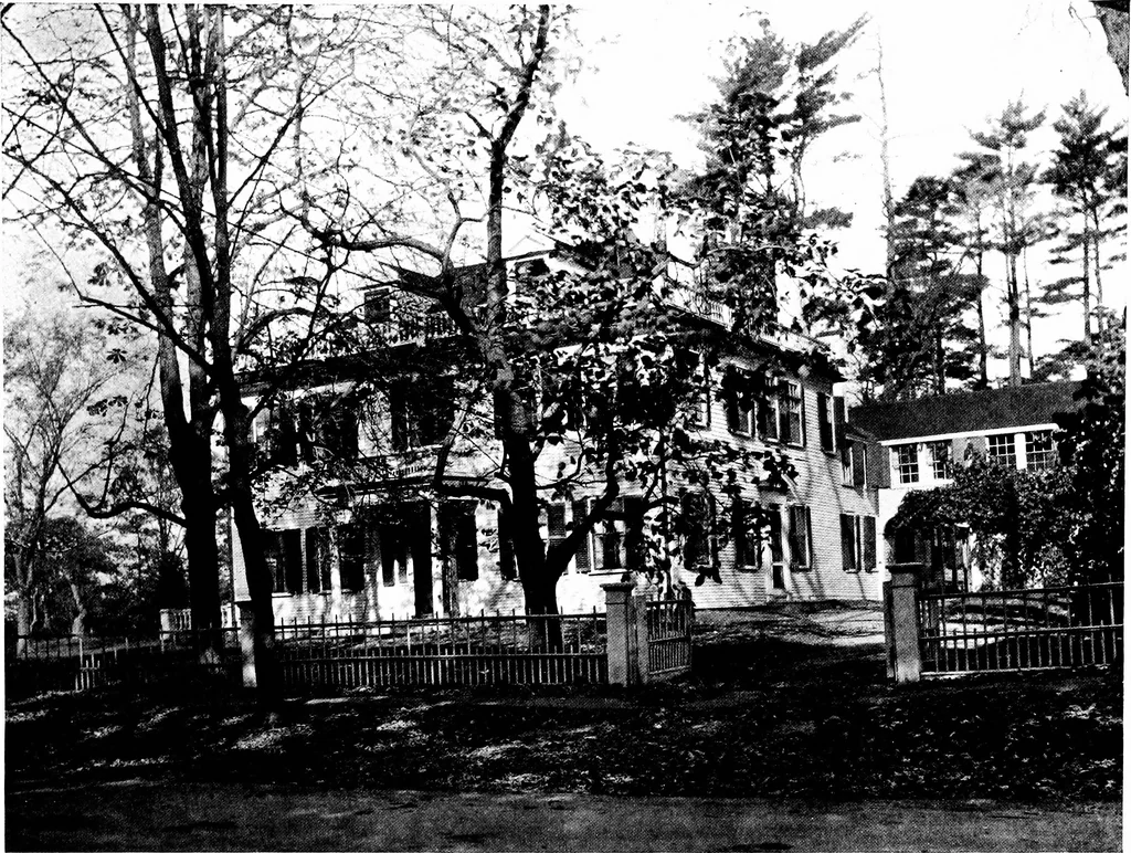 An illustration from New homes under old roofs, 1916, leaf 74