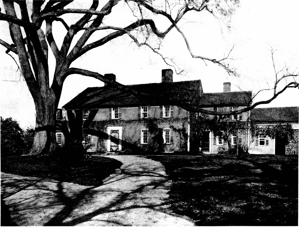 An illustration from New homes under old roofs, 1916, leaf 78