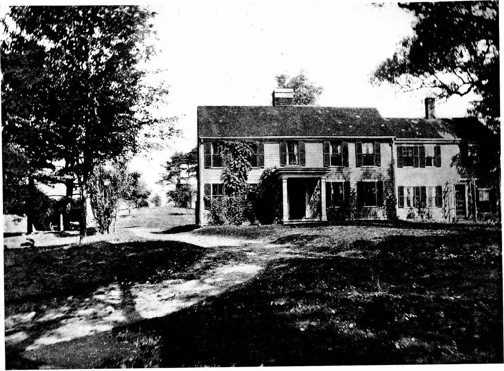 An illustration from New homes under old roofs, 1916, leaf 79