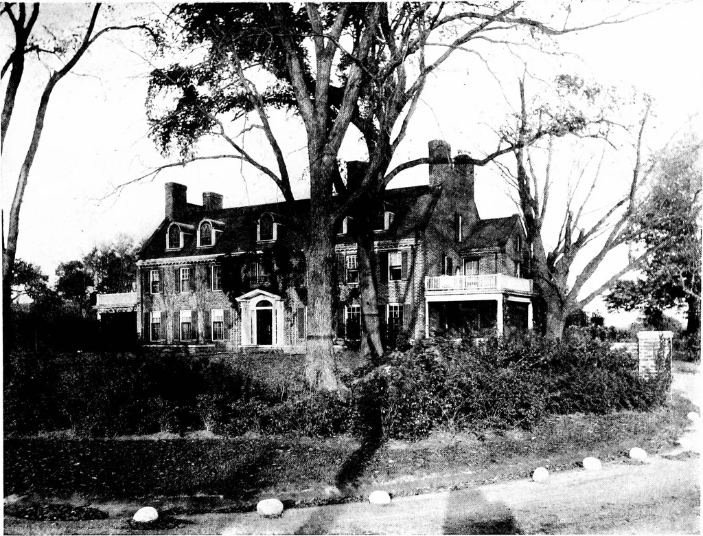 An illustration from New homes under old roofs, 1916, leaf 82
