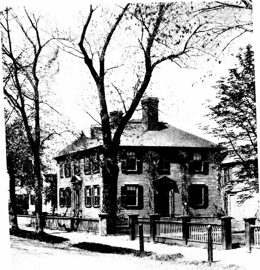 An illustration from New homes under old roofs, 1916, leaf 83