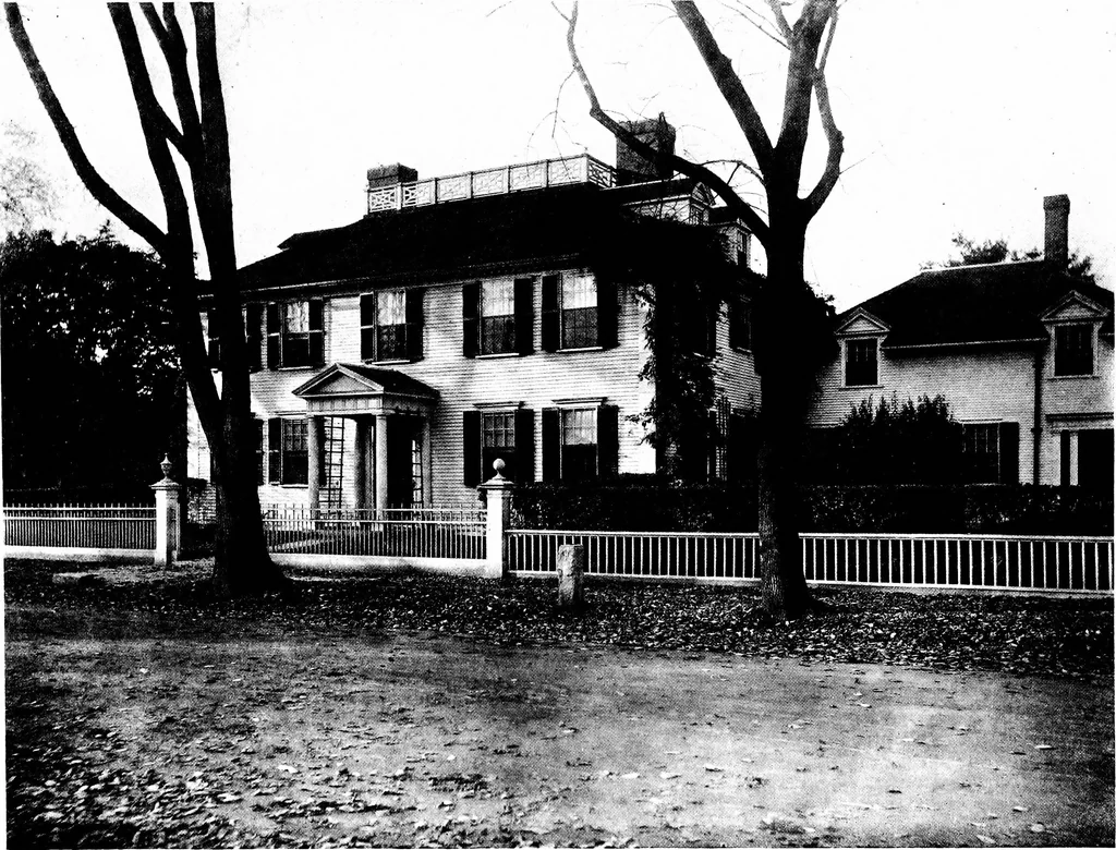 An illustration from New homes under old roofs, 1916, leaf 84