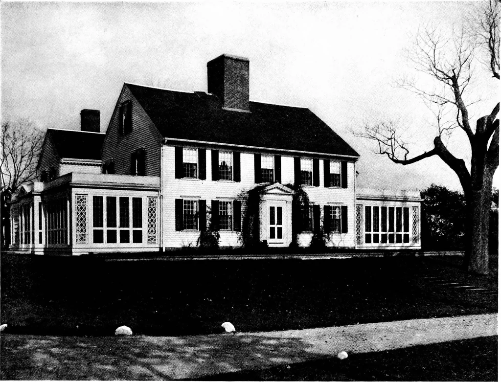 An illustration from New homes under old roofs, 1916, leaf 88