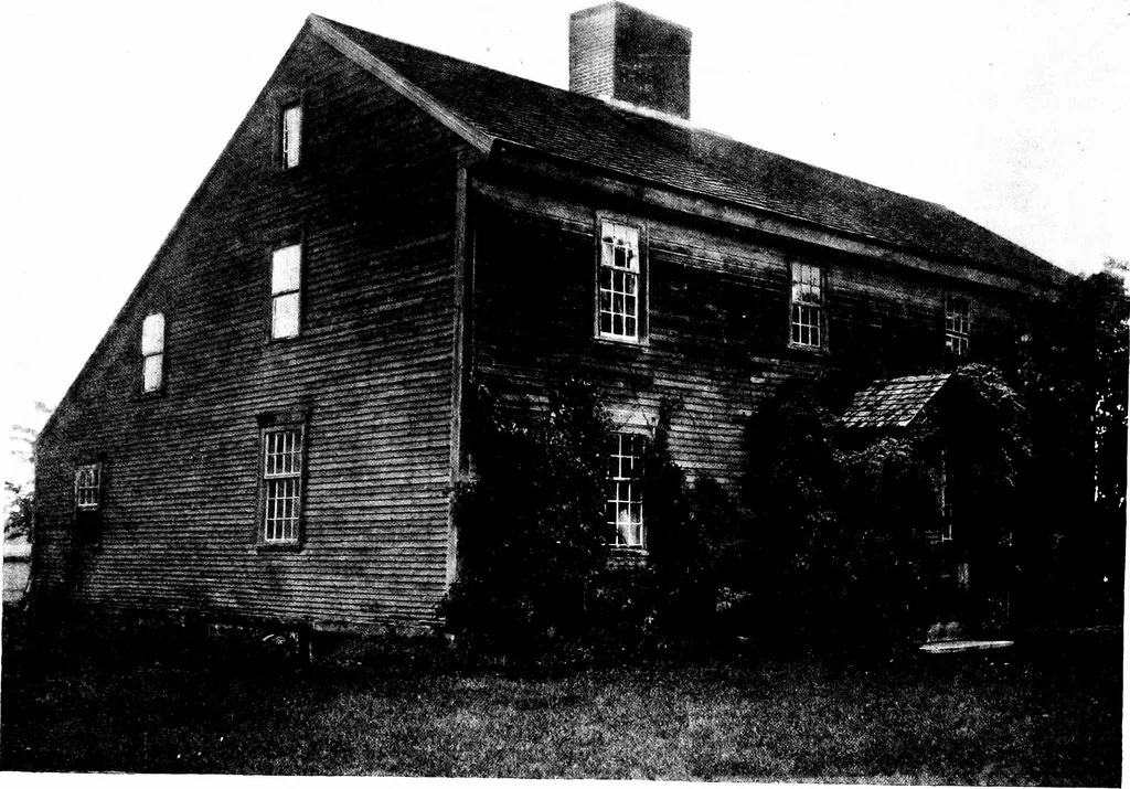 An illustration from New homes under old roofs, 1916, leaf 91