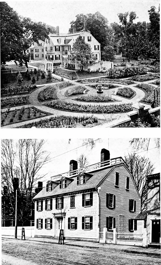 An illustration from The colonial architecture of Salem, 1919, leaf 105