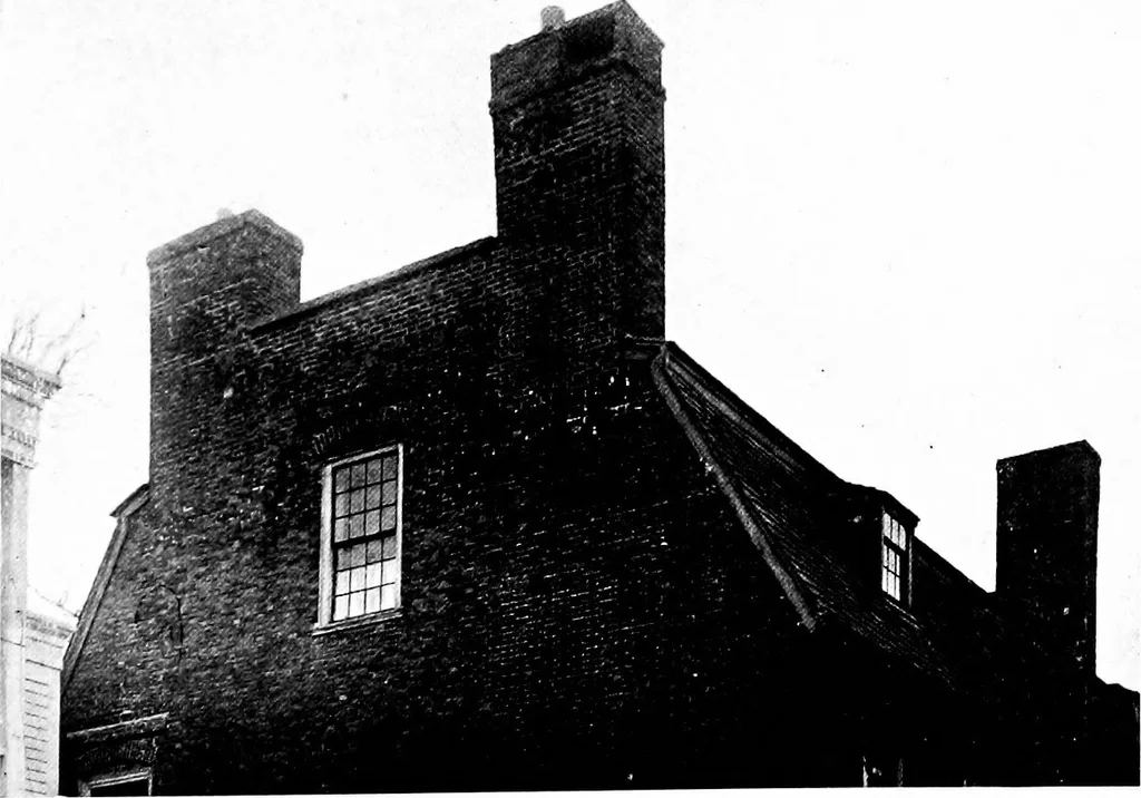 An illustration from The colonial architecture of Salem, 1919, leaf 110