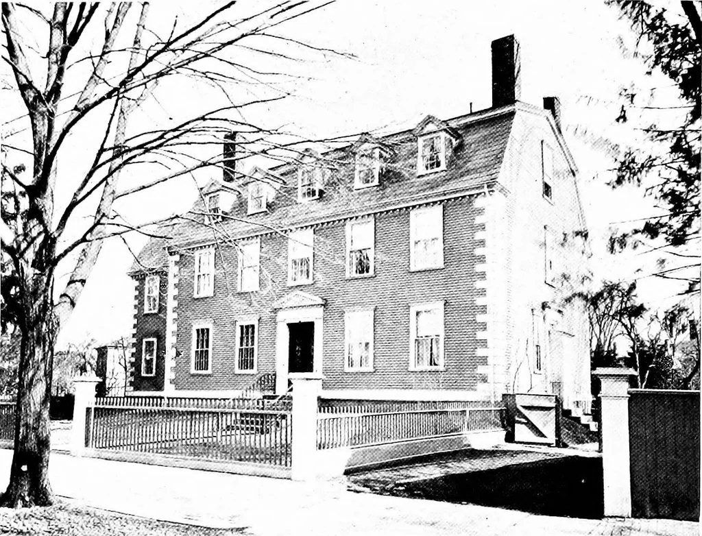 An illustration from The colonial architecture of Salem, 1919, leaf 111