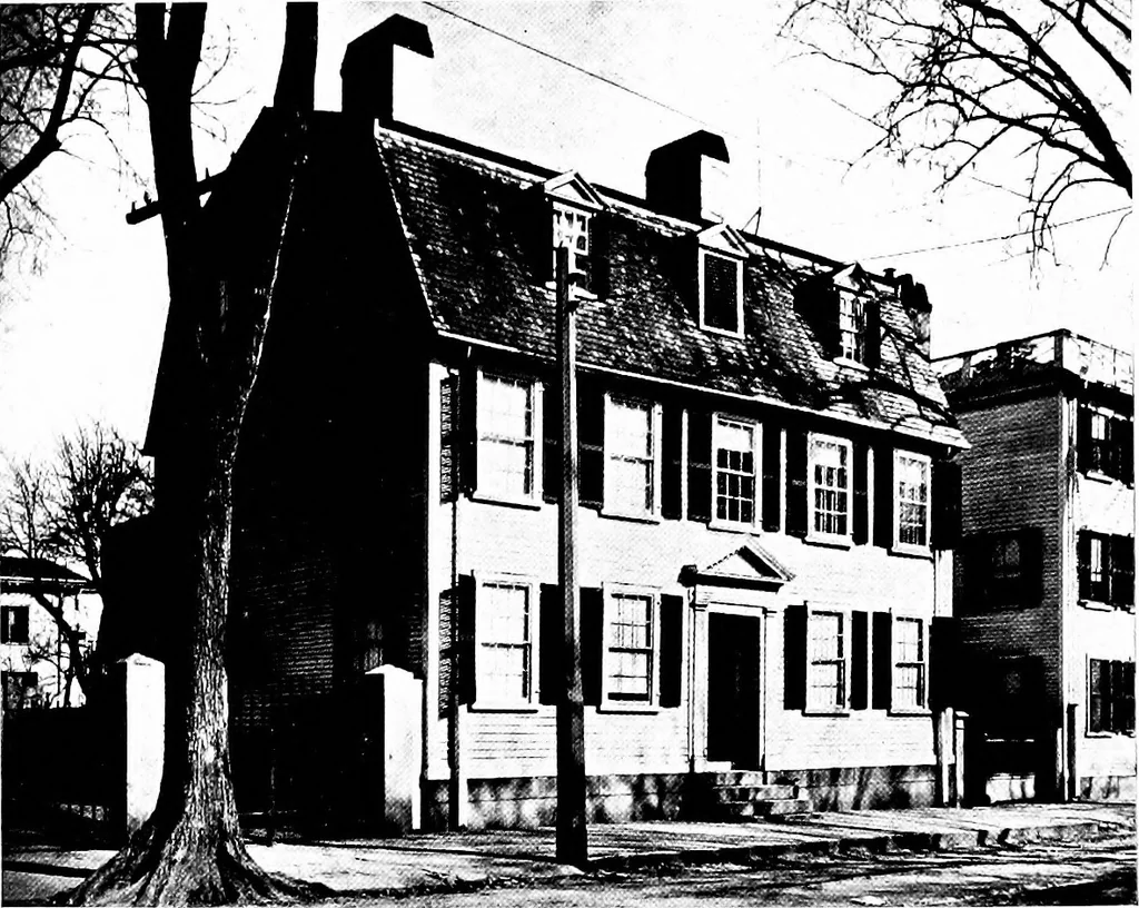 An illustration from The colonial architecture of Salem, 1919, leaf 111