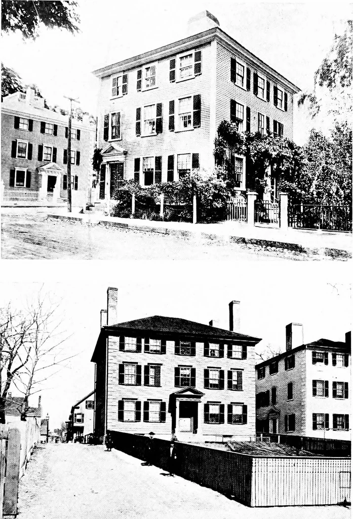 An illustration from The colonial architecture of Salem, 1919, leaf 122