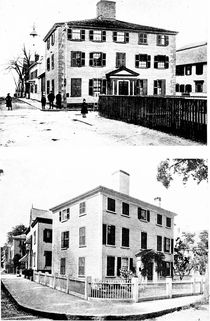 An illustration from The colonial architecture of Salem, 1919, leaf 123