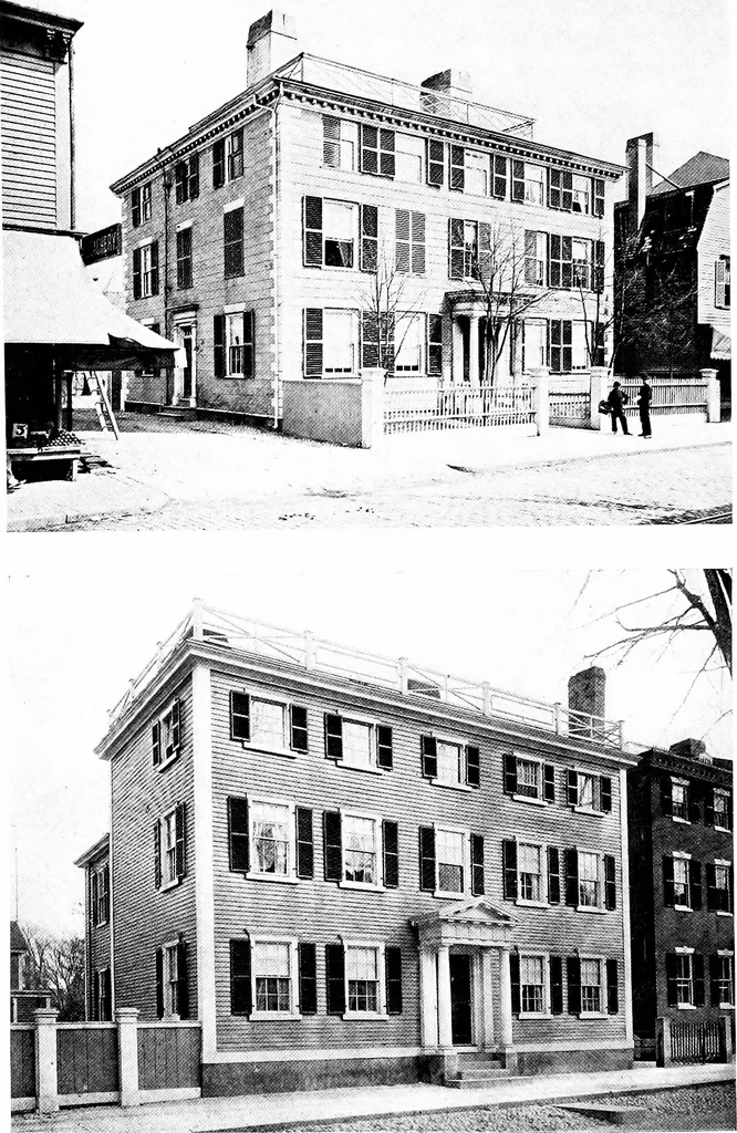 An illustration from The colonial architecture of Salem, 1919, leaf 129