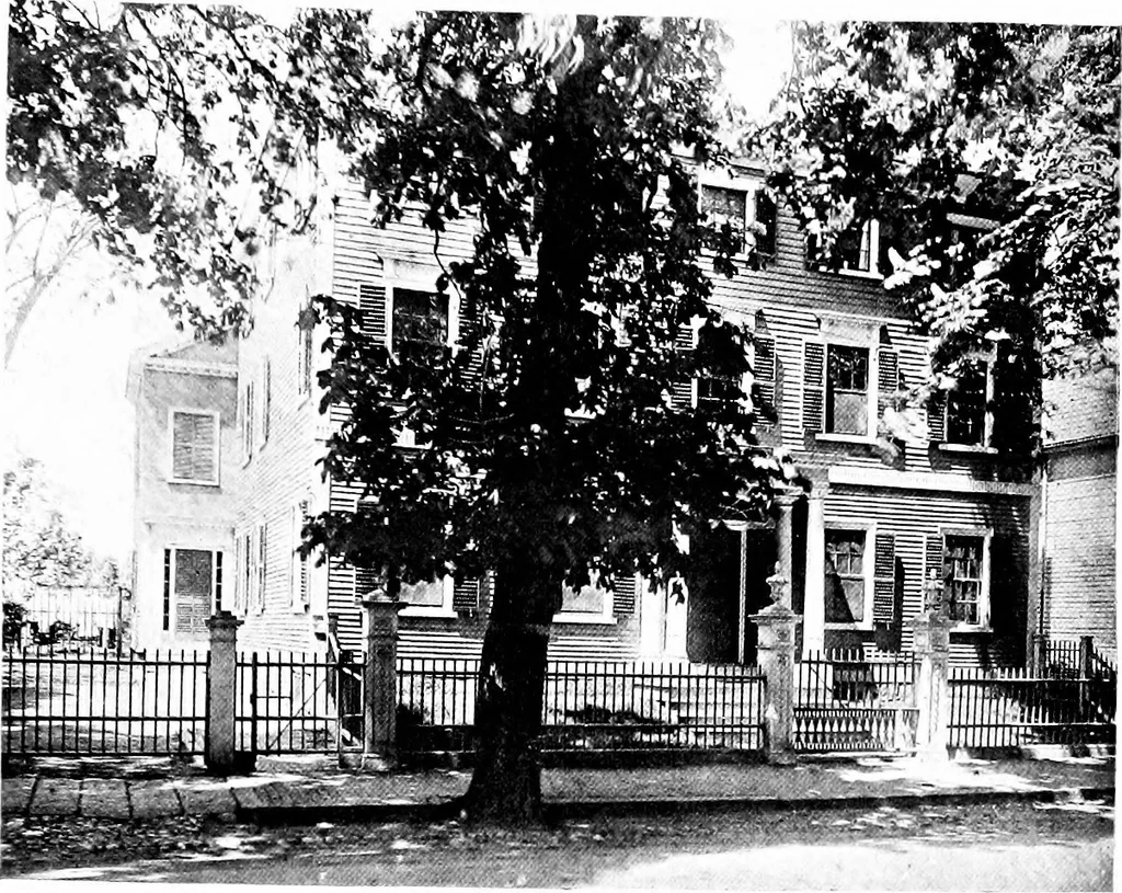 An illustration from The colonial architecture of Salem, 1919, leaf 134
