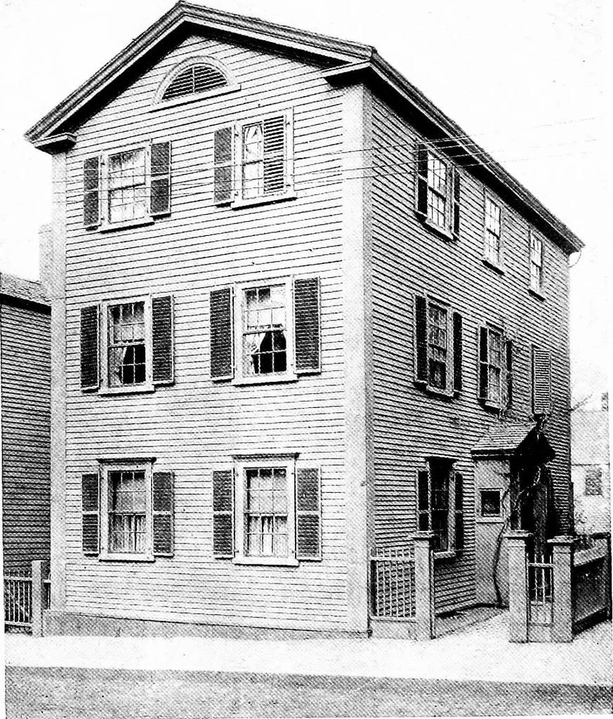 An illustration from The colonial architecture of Salem, 1919, leaf 135