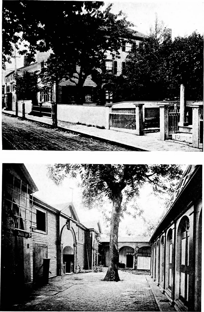An illustration from The colonial architecture of Salem, 1919, leaf 142
