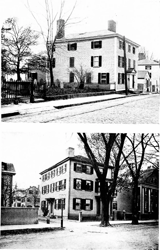 An illustration from The colonial architecture of Salem, 1919, leaf 150