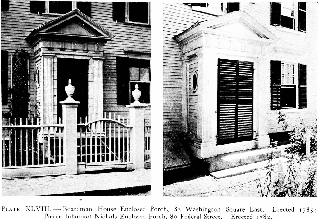 An illustration from The colonial architecture of Salem, 1919, leaf 188