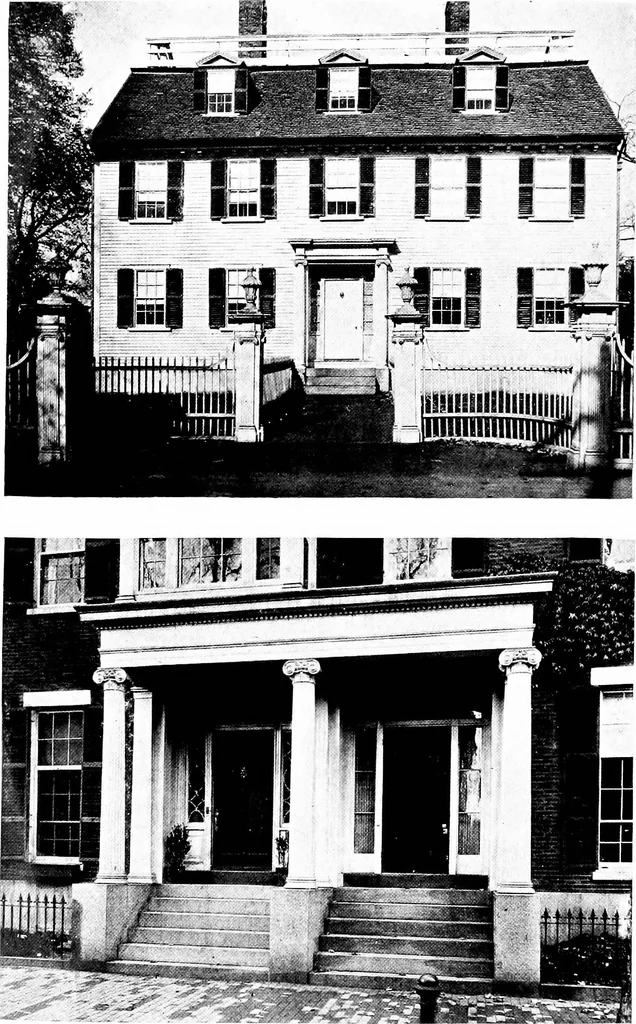 An illustration from The colonial architecture of Salem, 1919, leaf 201
