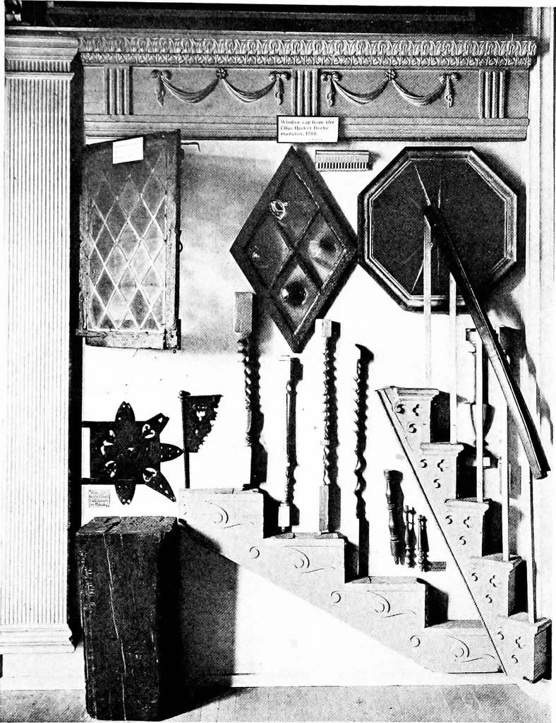 An illustration from The colonial architecture of Salem, 1919, leaf 224