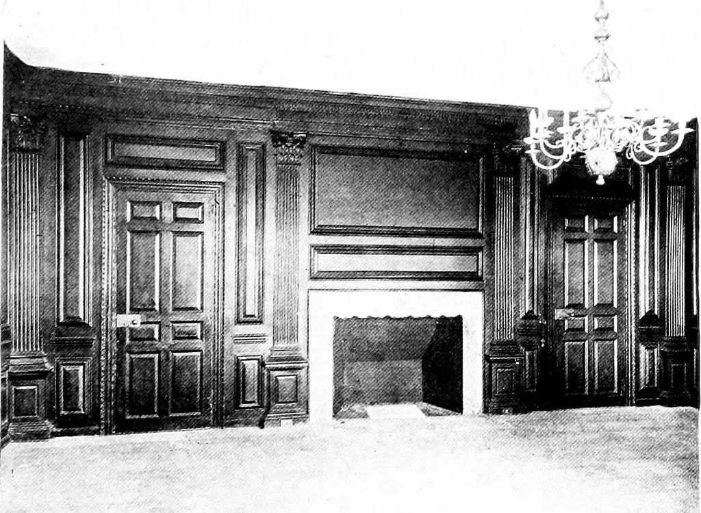 An illustration from The colonial architecture of Salem, 1919, leaf 240