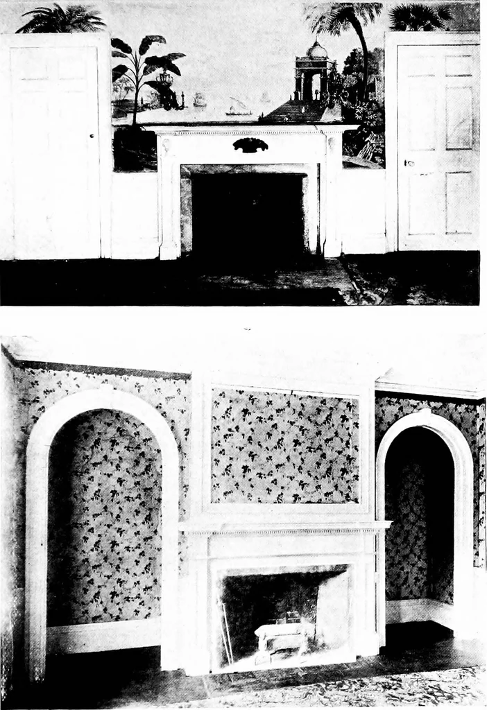 An illustration from The colonial architecture of Salem, 1919, leaf 258