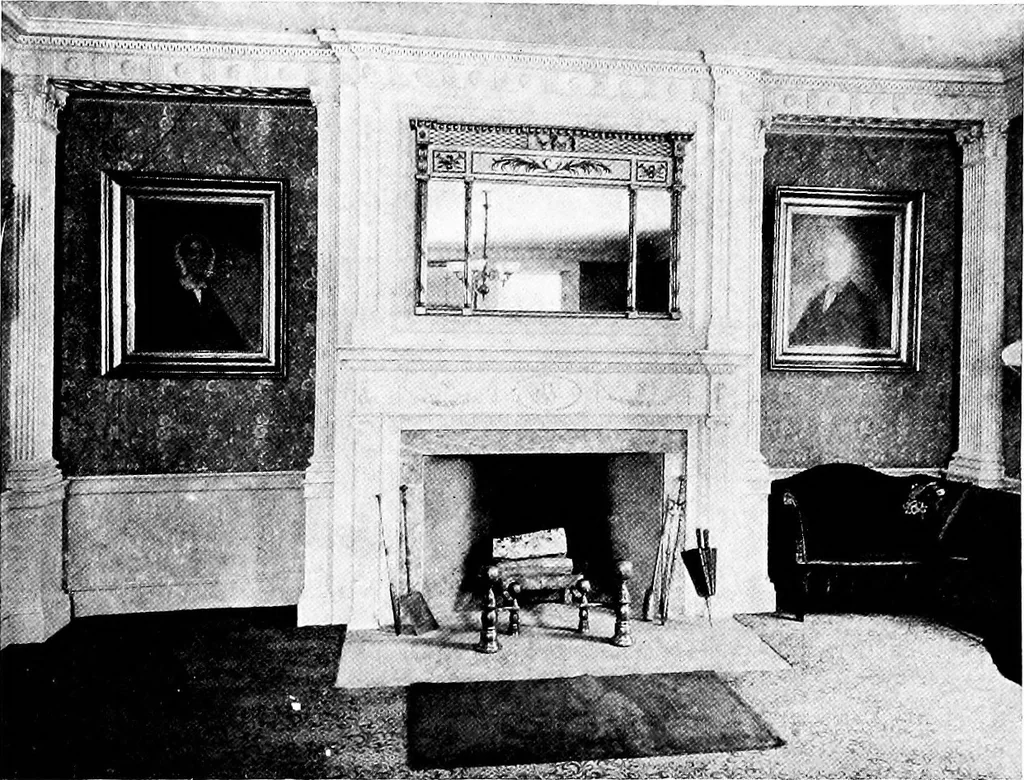 An illustration from The colonial architecture of Salem, 1919, leaf 265