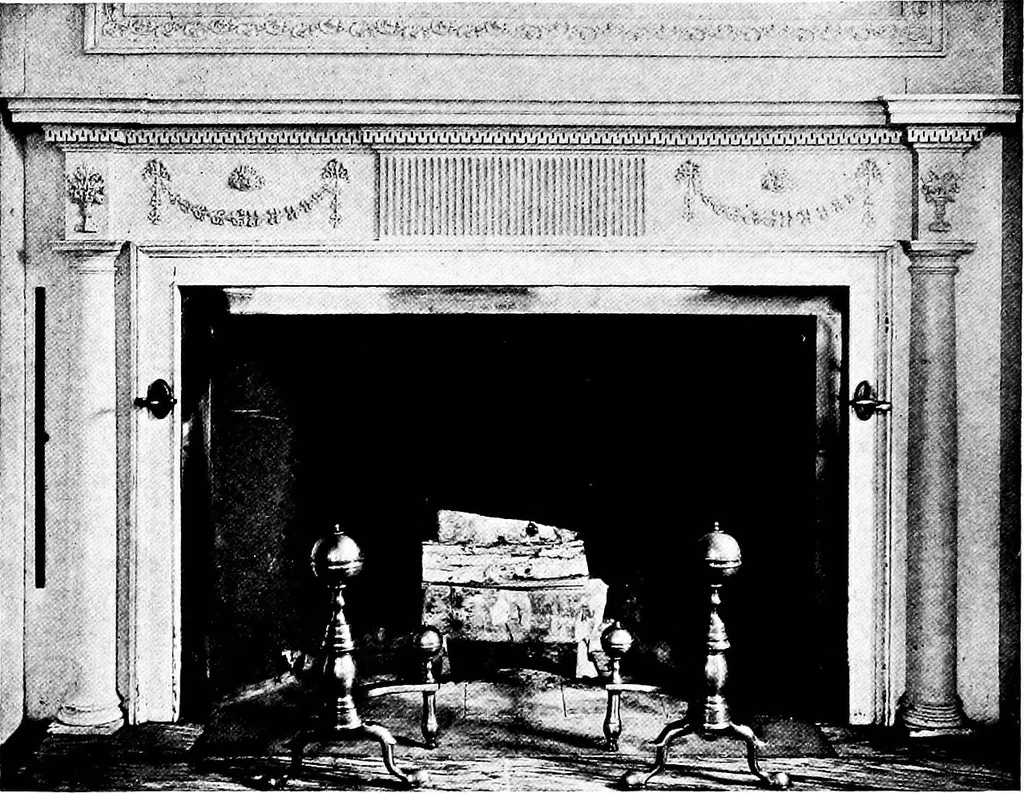 An illustration from The colonial architecture of Salem, 1919, leaf 317
