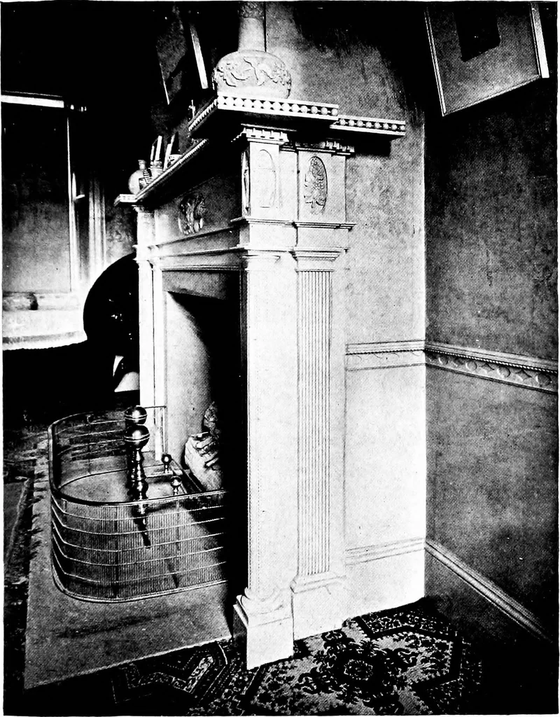 An illustration from The colonial architecture of Salem, 1919, leaf 334