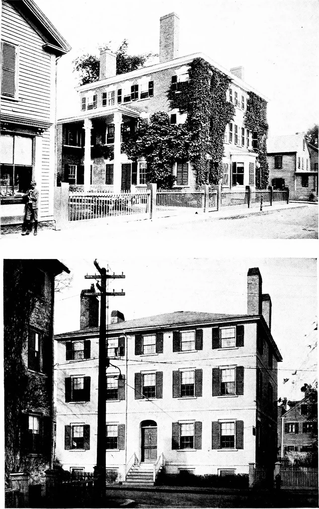 An illustration from The colonial architecture of Salem, 1919, leaf 353