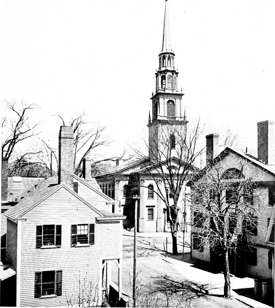 An illustration from The colonial architecture of Salem, 1919, leaf 372